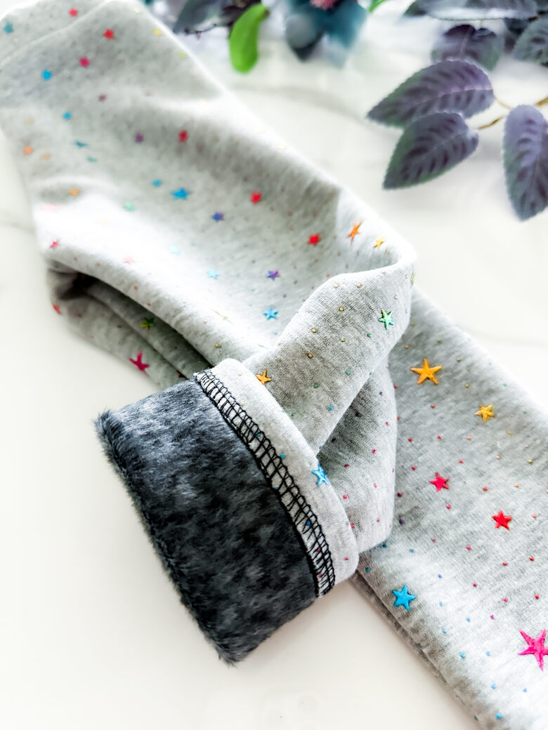 Alpenfleesa legingi "Varavīksnes zvaigznes"