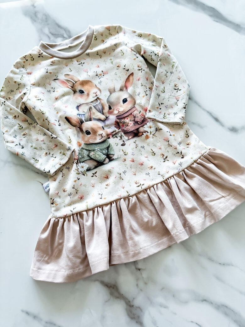 Paneļkleita "3 trusīši"