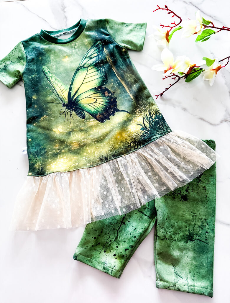 T-krekls/tunika "Pasaka mežā - Tauriņš"