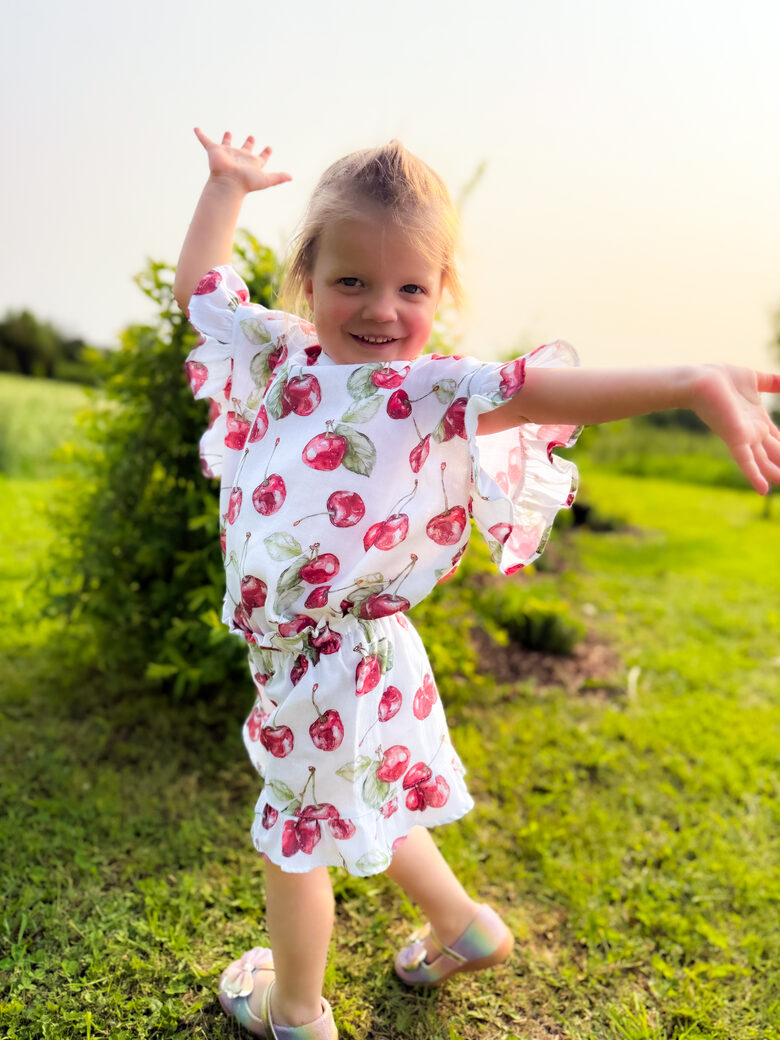 Muslīna komplekts "Saldie ķirši"