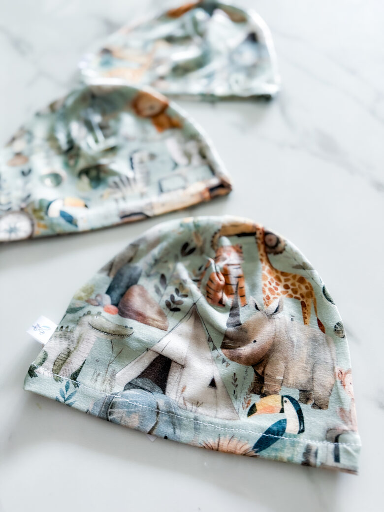 Plānā bezoderes cepure "Zoo dārzs"