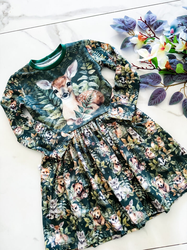 Kleita "Stirniņa zaļa"