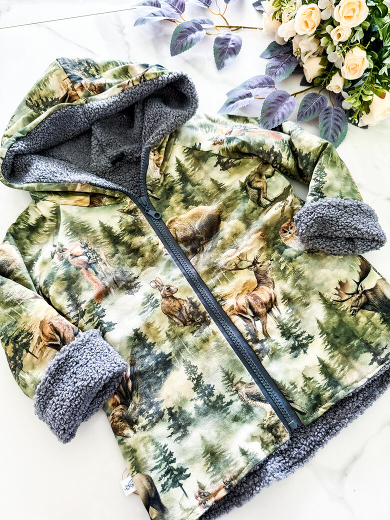 Teddy jaciņa "Meža stāsts - zaļa"