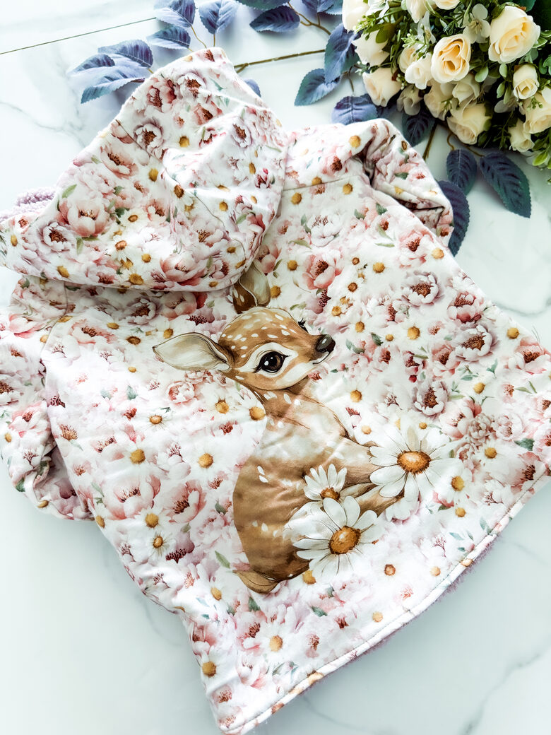 Teddy jaciņa "Rozā ziedu Stirniņa"