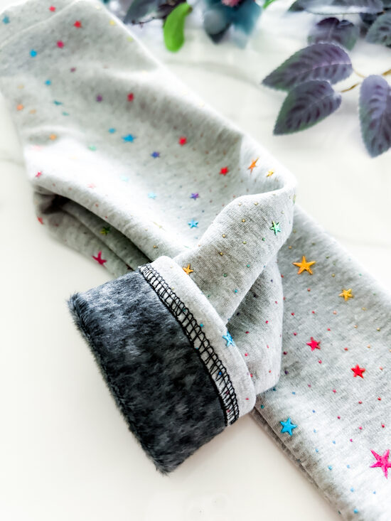 Alpenfleesa legingi "Varavīksnes zvaigznes"