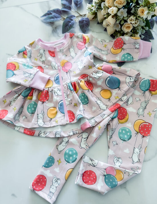 Komplekts "Zaķi ar baloniem"