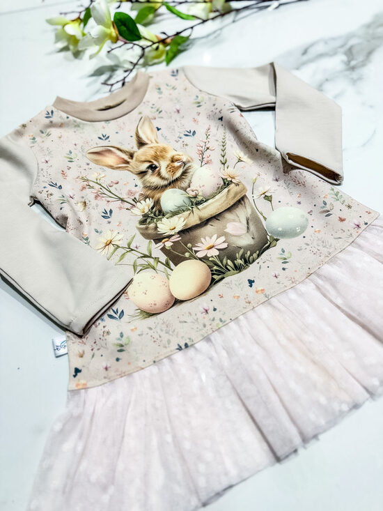 Garroku krekliņš/tunika ar volānu "Trusītis"