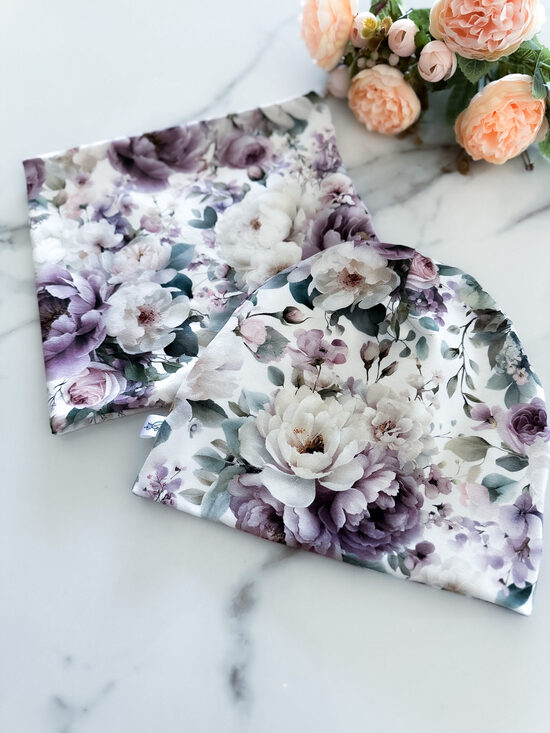 Starpsezonas cepures komplekts " Ziedu buķete"