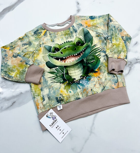 Džemperis "Džungļu Ķirzaka"