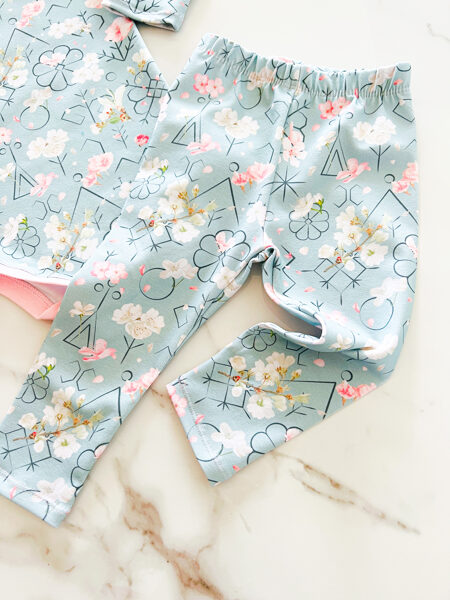 Legingi "Spēka pavasaris" mint